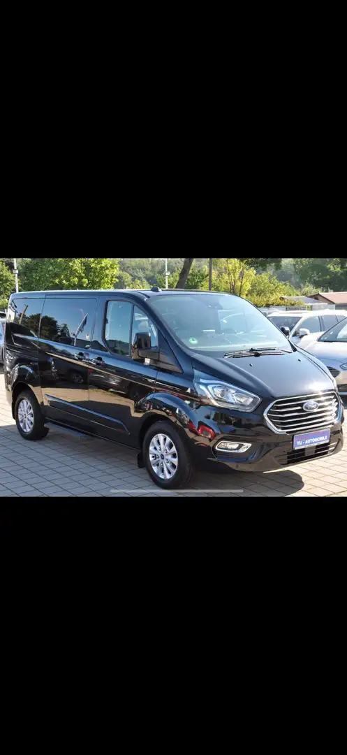 Ford Tourneo Custom 320 L1 Tourneo Titanium Aut. LEDER-RKAM-TOTWINKEL Schwarz - 1