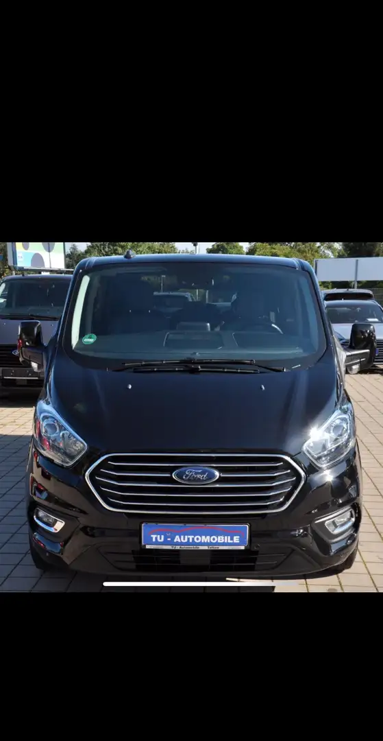 Ford Tourneo Custom 320 L1 Tourneo Titanium Aut. LEDER-RKAM-TOTWINKEL Schwarz - 2