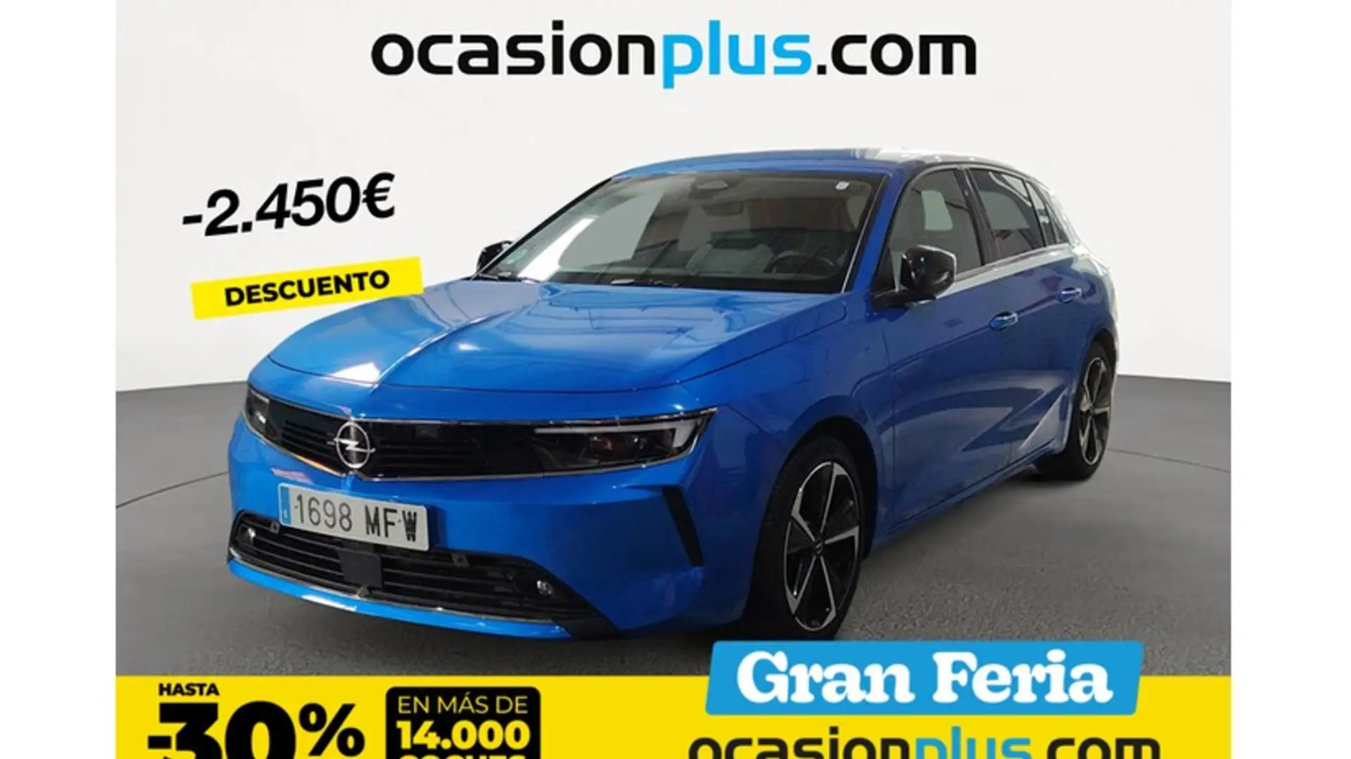 Opel Astra 1.5D DTH S/S Elegance Aut. 130 Azul - 1