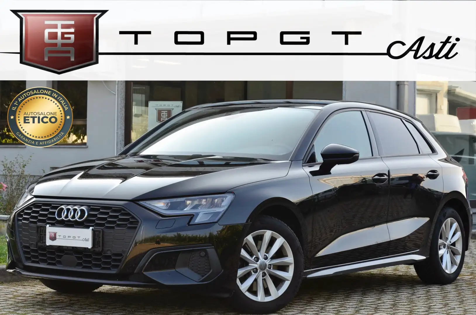 Audi A3 SPB 35 1.5 tfsi Business 150cv SERVICE AUDI Nero - 1