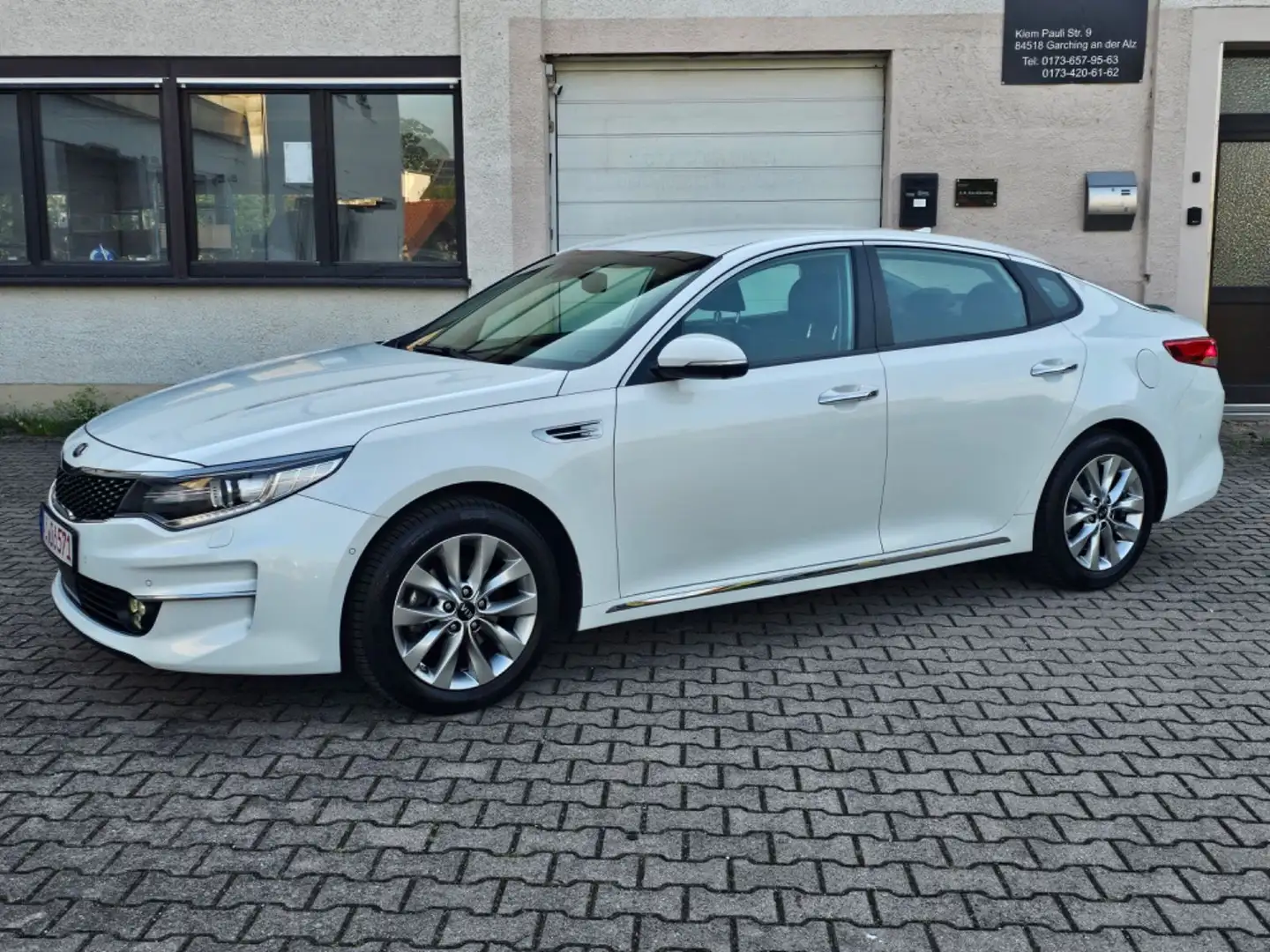 Kia Optima Spirit AUTOMATIK EURO 6 BI-XENON Weiß - 2