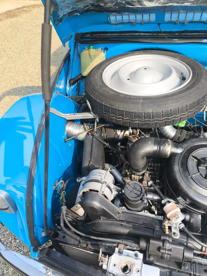 Citroen Dyane cabrio Bleu - 2