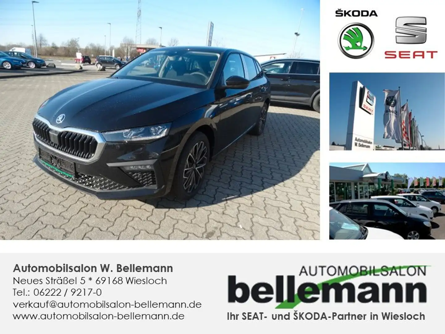 Skoda Scala Selection 85kW Zwart - 1