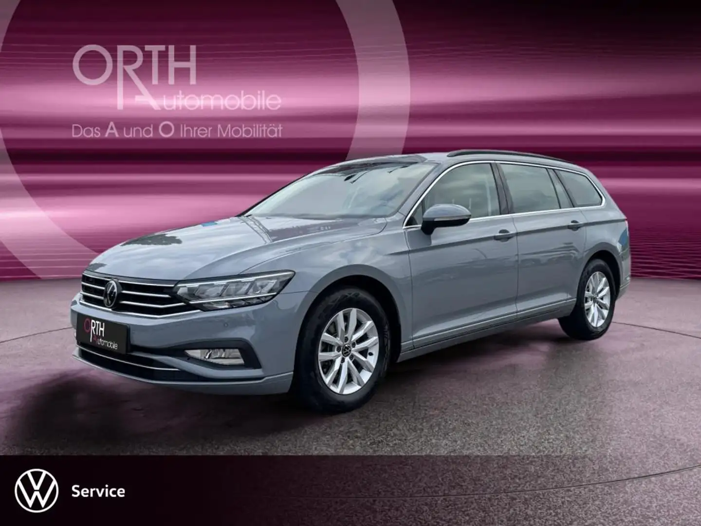 Volkswagen Passat Variant 2.0TDI DSG NAVI SHZ PDC ACC KAM Grau - 1