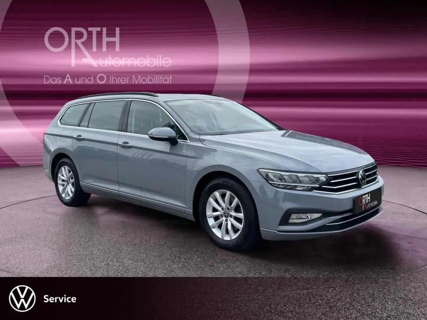 Volkswagen Passat Variant 2.0TDI DSG NAVI SHZ PDC ACC KAM Grau - 2