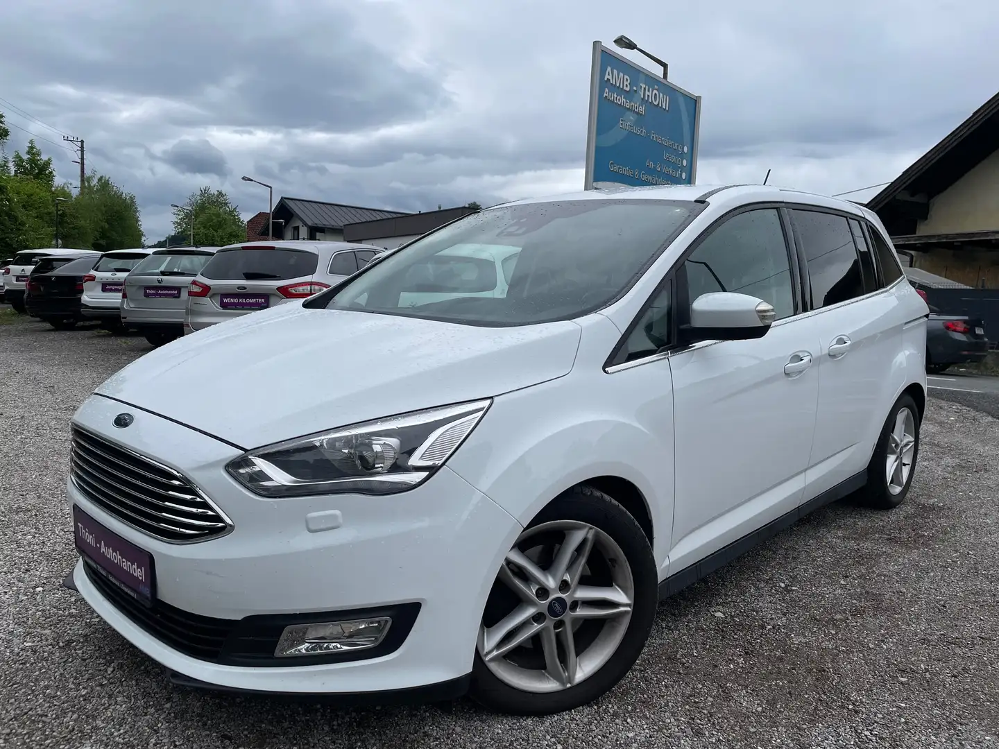 Ford Grand C-Max Titanium X 2,0 TDCi,* Navi, Xenon, Leder,...* Weiß - 1