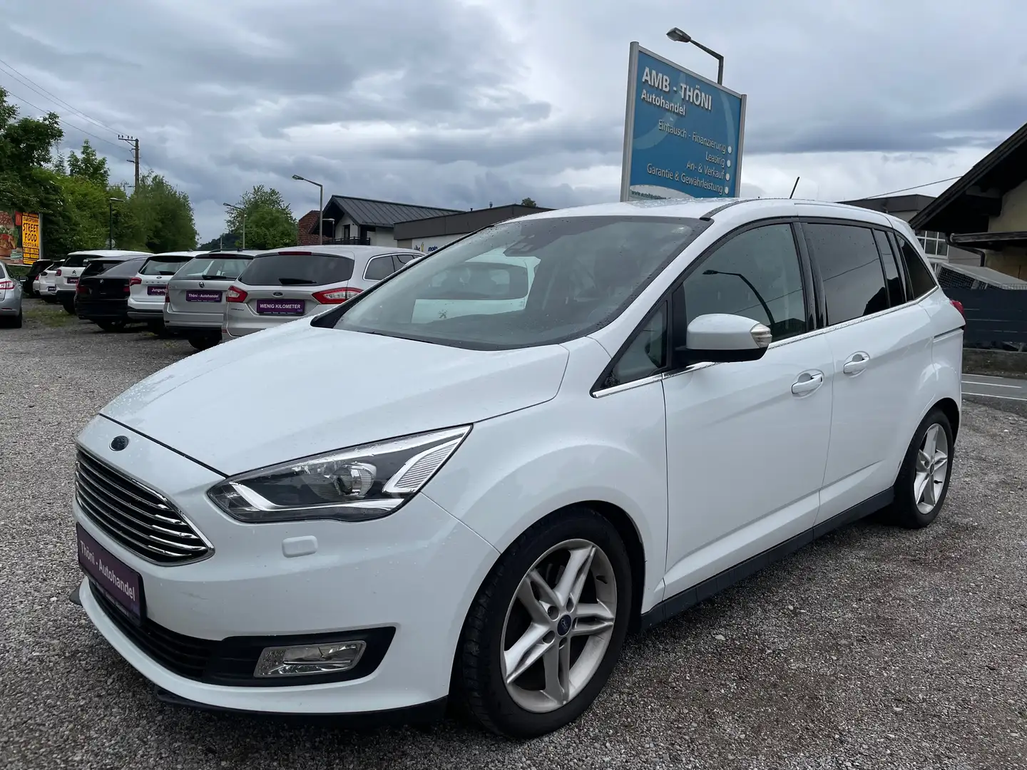 Ford Grand C-Max Titanium X 2,0 TDCi,* Navi, Xenon, Leder,...* Weiß - 2