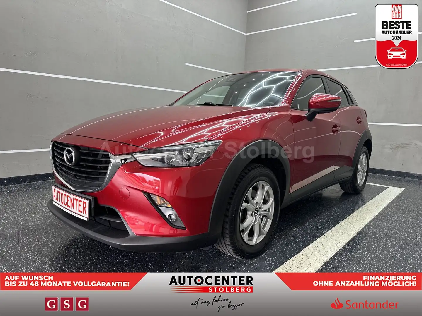 Mazda CX-3 Exclusive-Line AWD "NAVI-SITZH-MULTI-ALU" Rot - 1