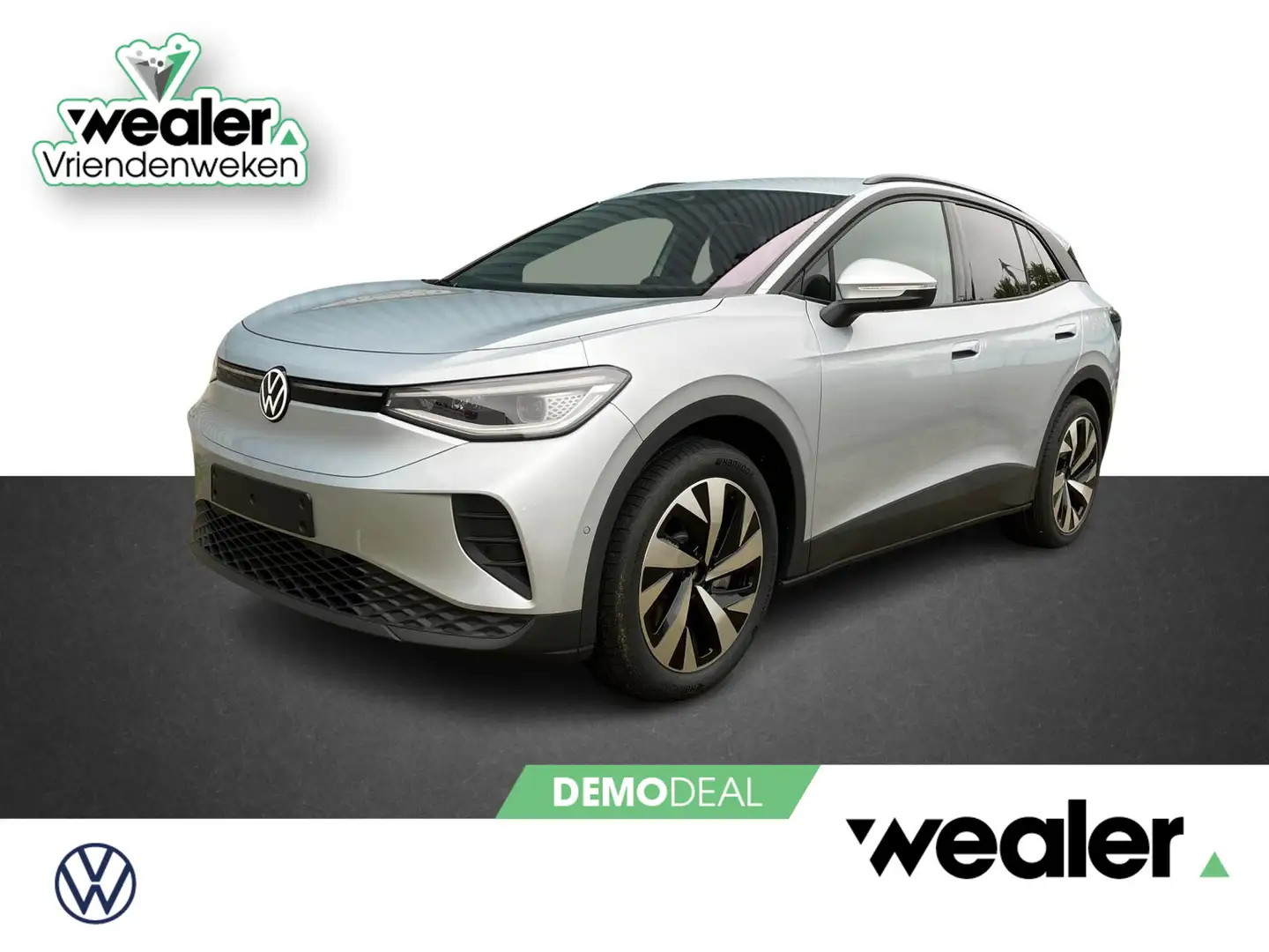 Volkswagen ID.4 Pro Business 77 kWh accu, 210 kW / 286 pk SUV Elek Argent - 1