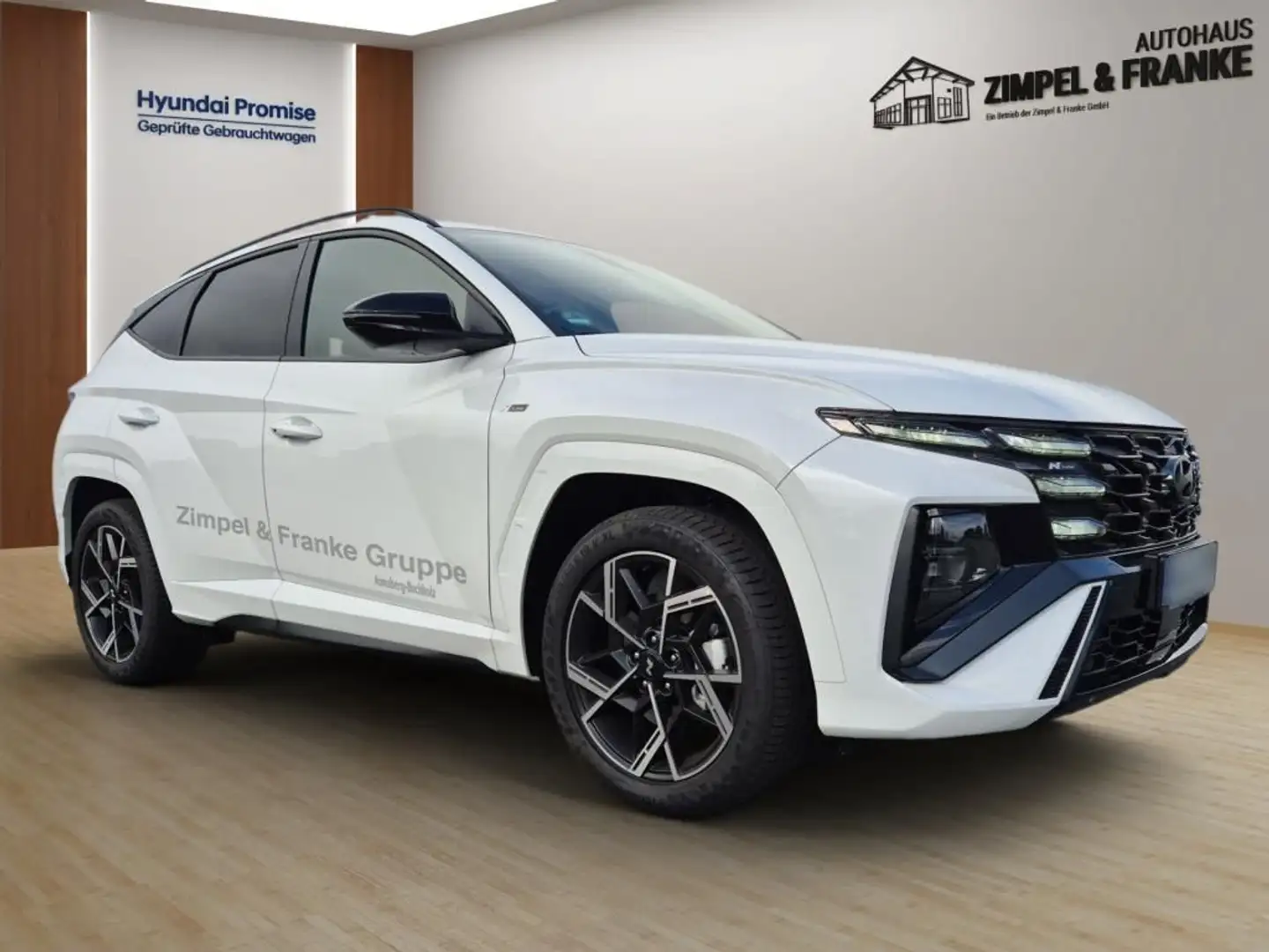 Hyundai TUCSON N Line SHZ+ Krell+Kamera+Matrix-LED+Navi Blanc - 2