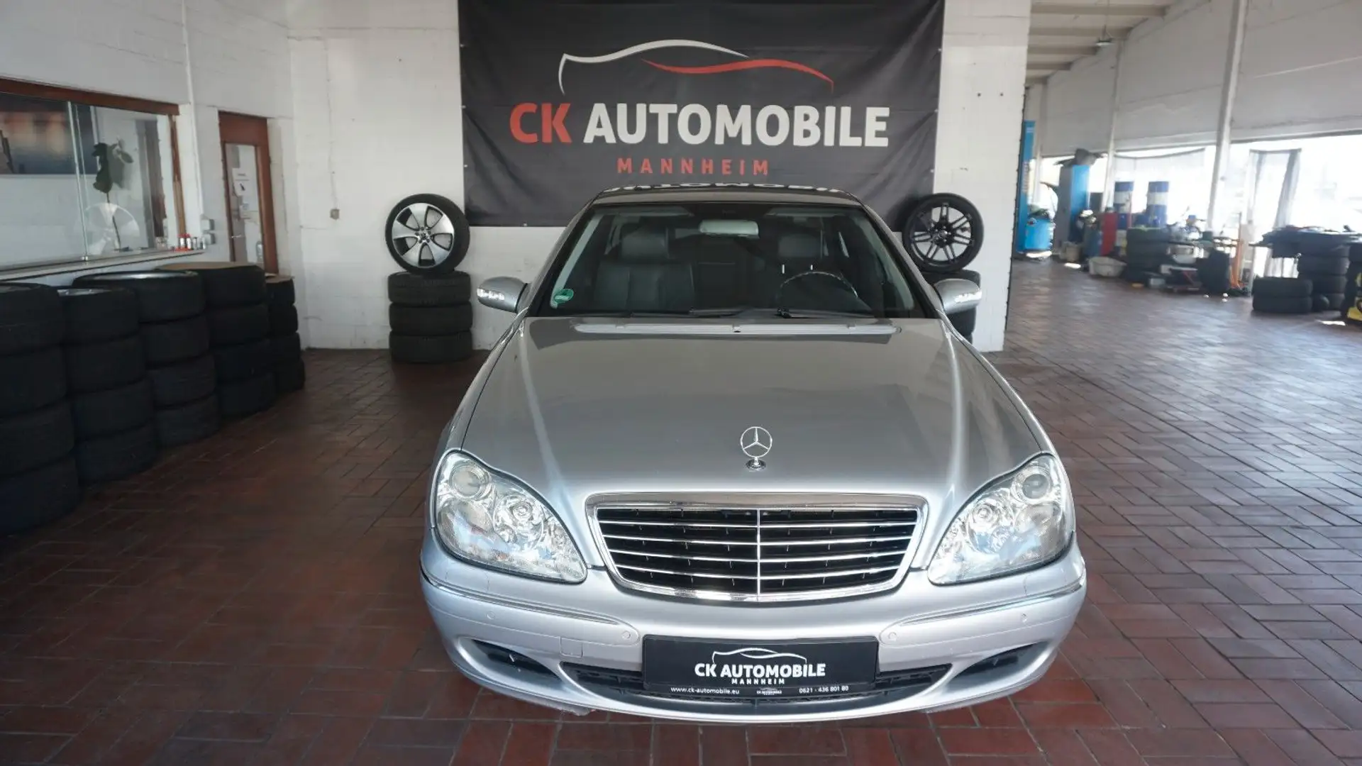 Mercedes-Benz S 350 L 4Matic NAVI LUFTFEDERUNG XENON GSDH AHK srebrna - 1