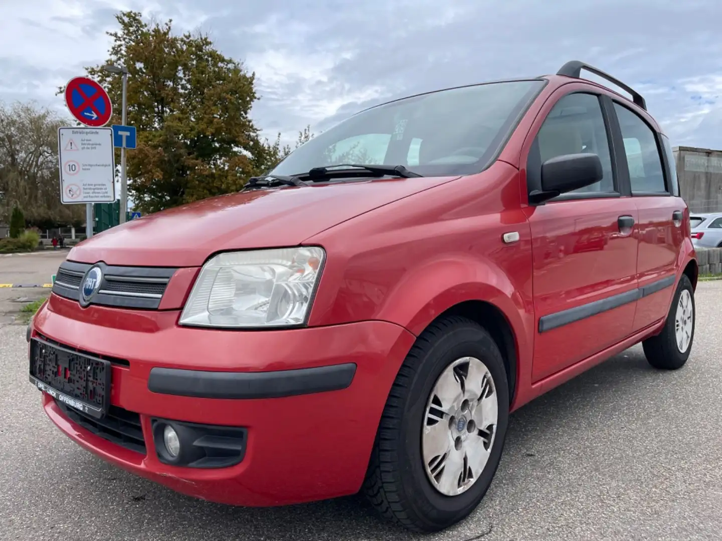 Fiat Panda 1.2 8V Dynamic/Panoramadach Rouge - 1