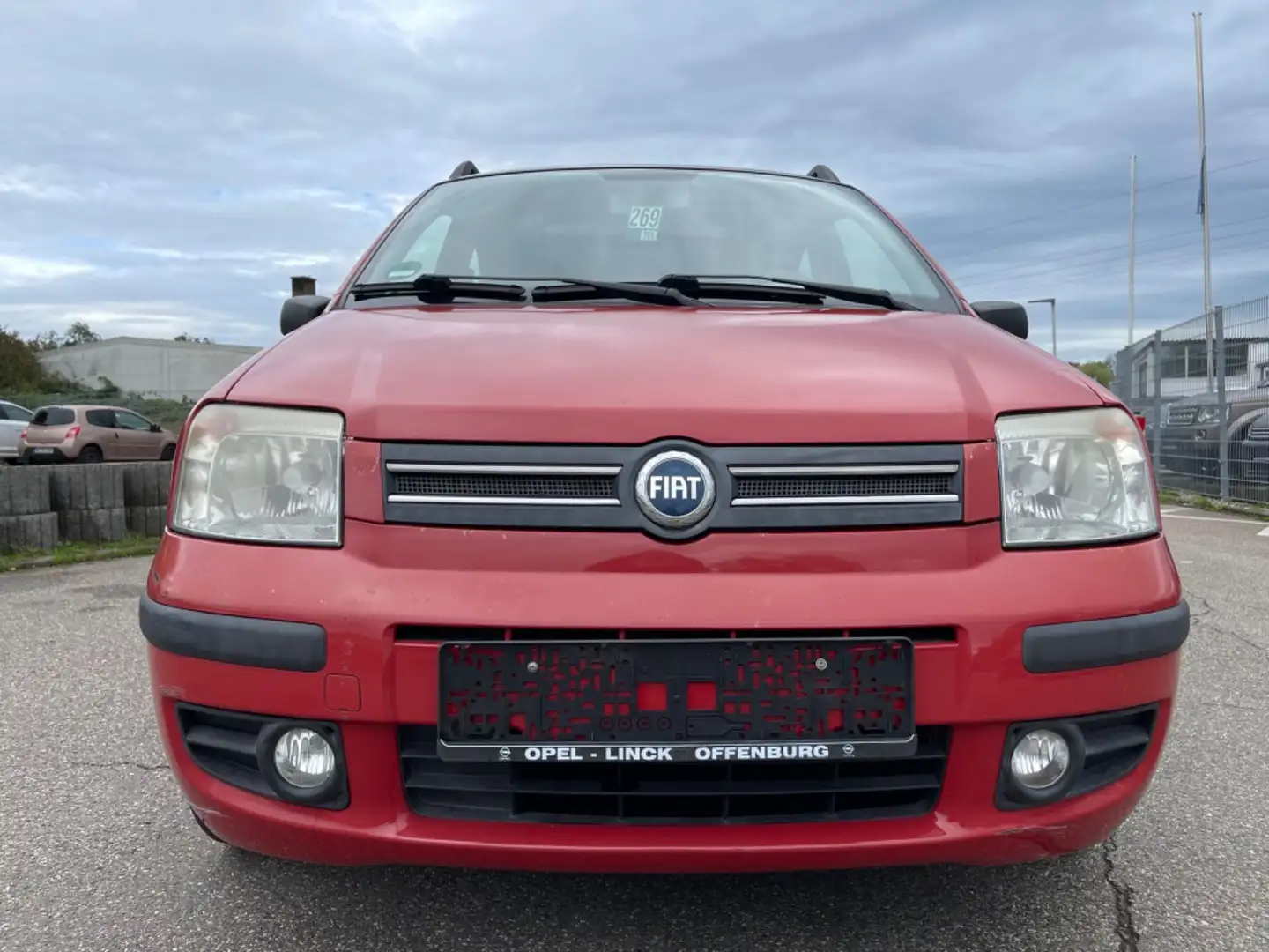 Fiat Panda 1.2 8V Dynamic/Panoramadach Rouge - 2