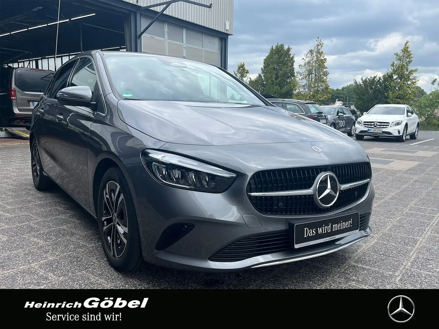Mercedes-Benz B 200 d Progressive (EURO 6e) Grigio - 2
