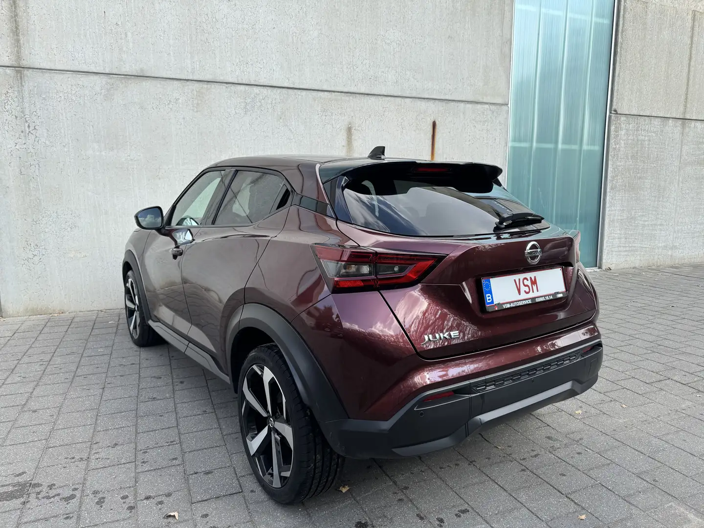 Nissan Juke Juke 1.0 DIG-T DCT N-Design Rojo - 2