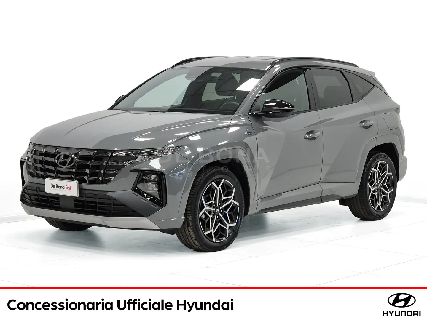 Hyundai TUCSON 1.6 hev nline + hyundai smart sense+ advanced 2wd Grau - 1