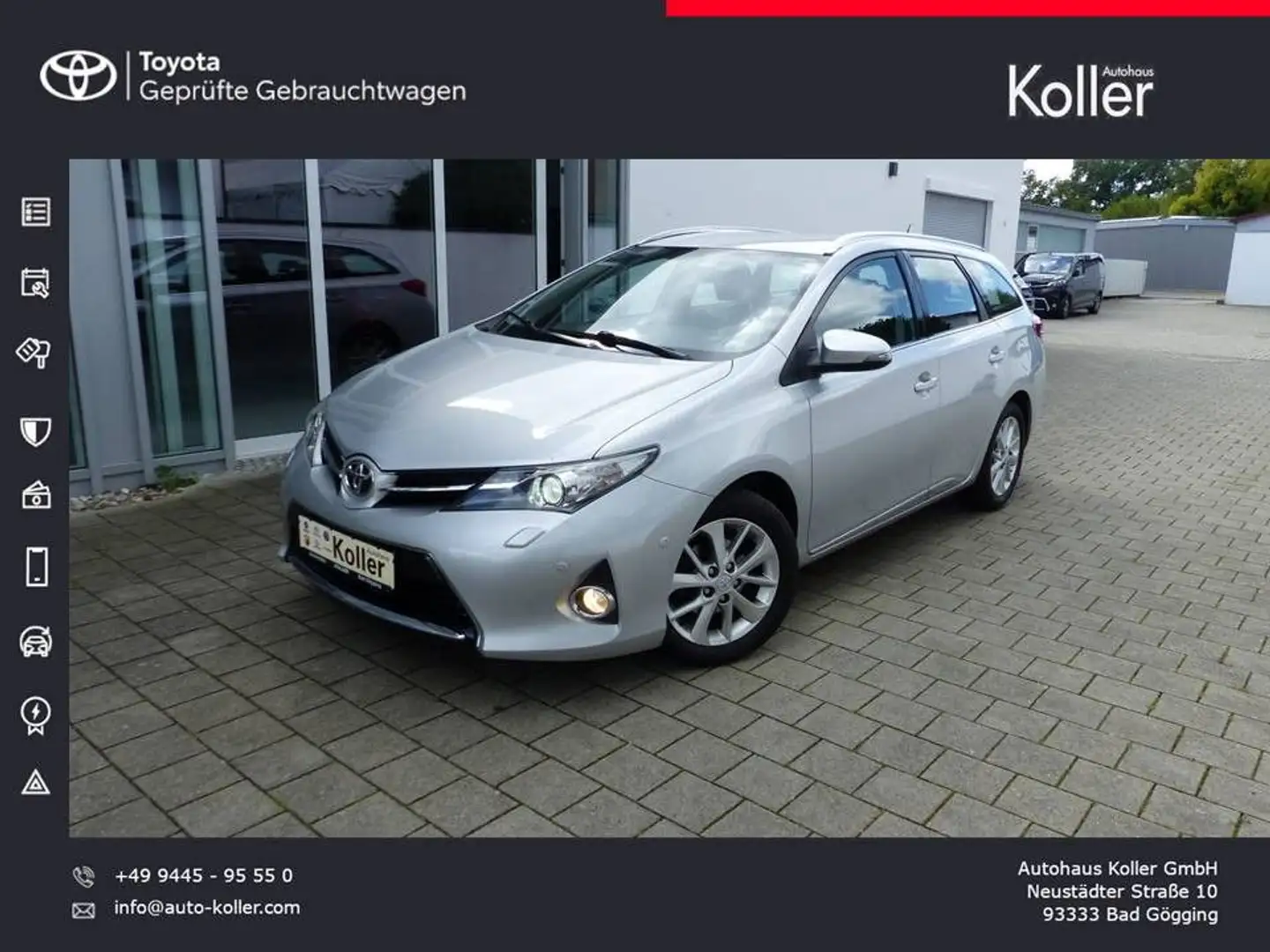 Toyota Auris Auris TS 1.6 Edition Klimaaut. Xenon Kamera SHZ Argent - 1