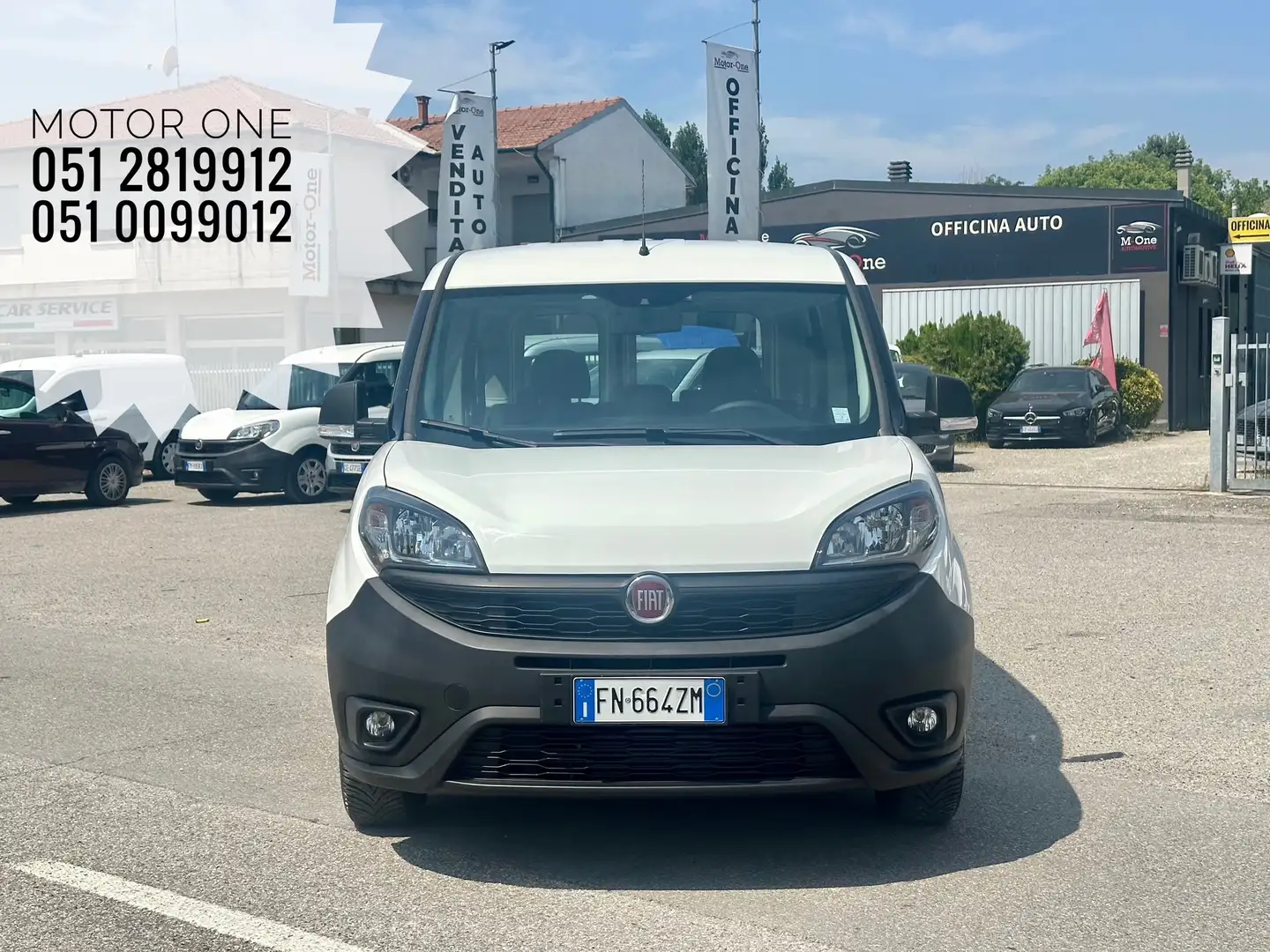 Fiat Doblo AUTOCARRO 5 POSTI N1-1.3 mjt 95cv Bianco - 2