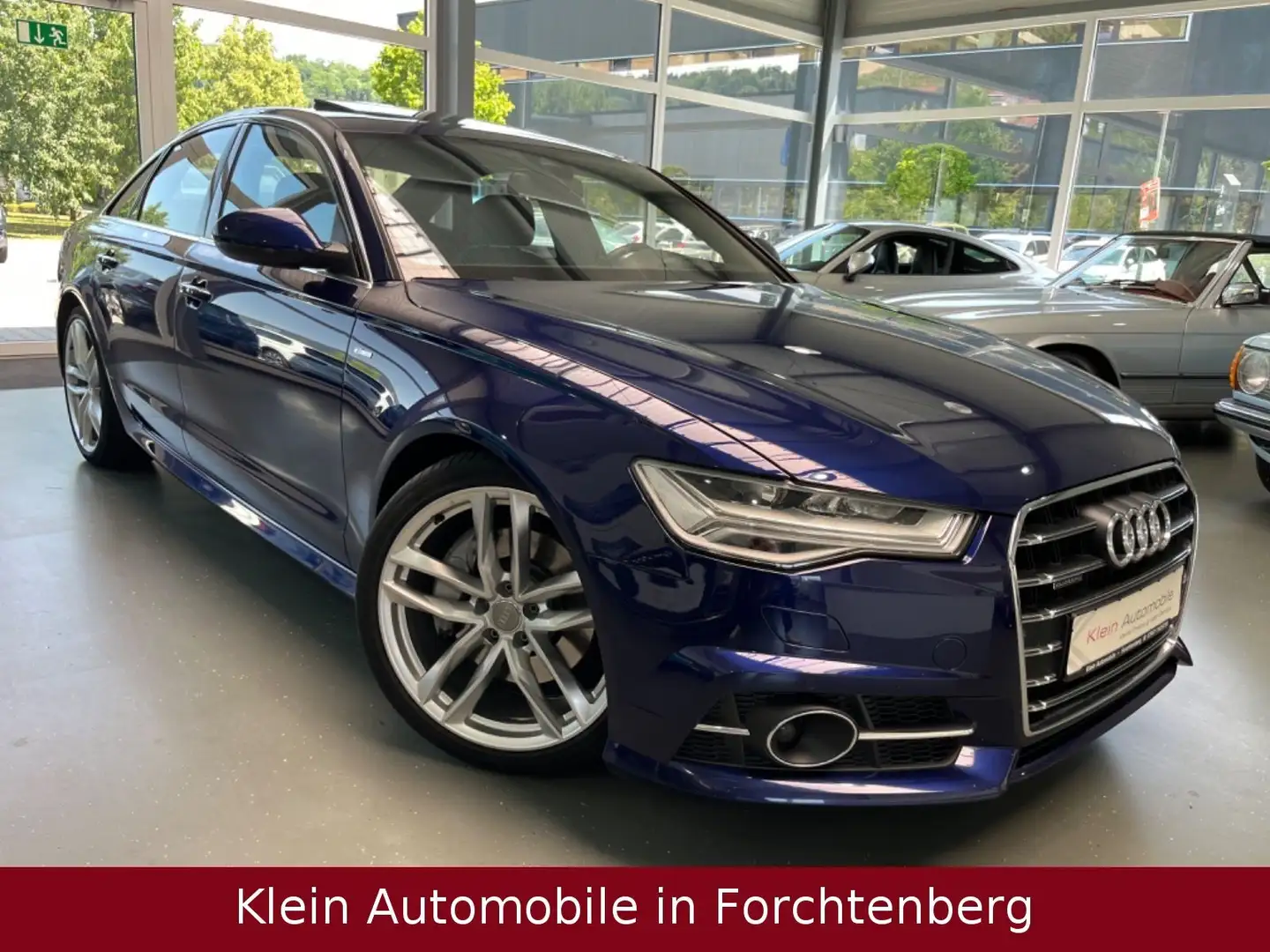Audi A6 Lim 3.0TDI S Line Plus Leder ACC HUD SthZ 20" Blau - 1