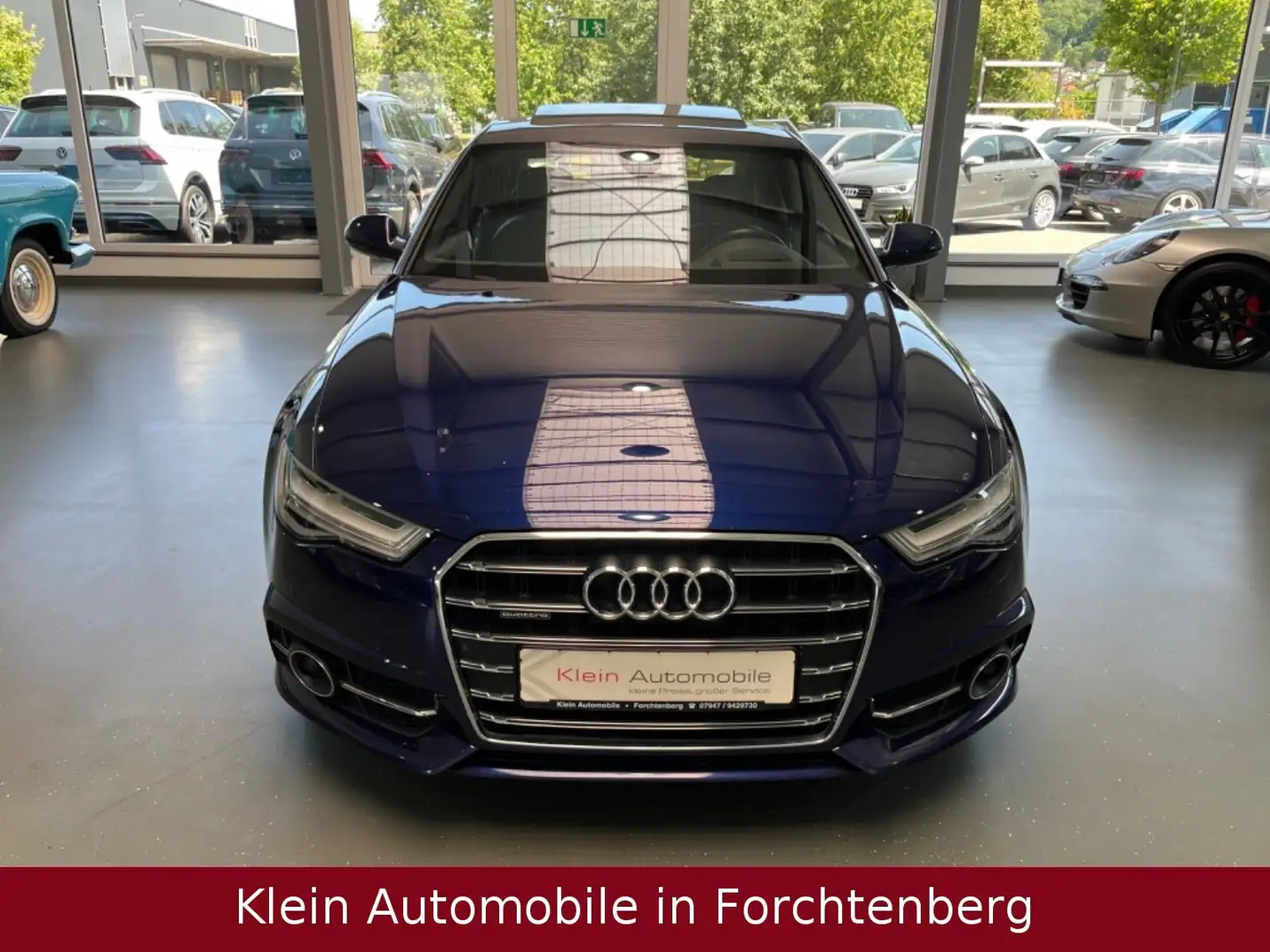 Audi A6 Lim 3.0TDI S Line Plus Leder ACC HUD SthZ 20" Blau - 2