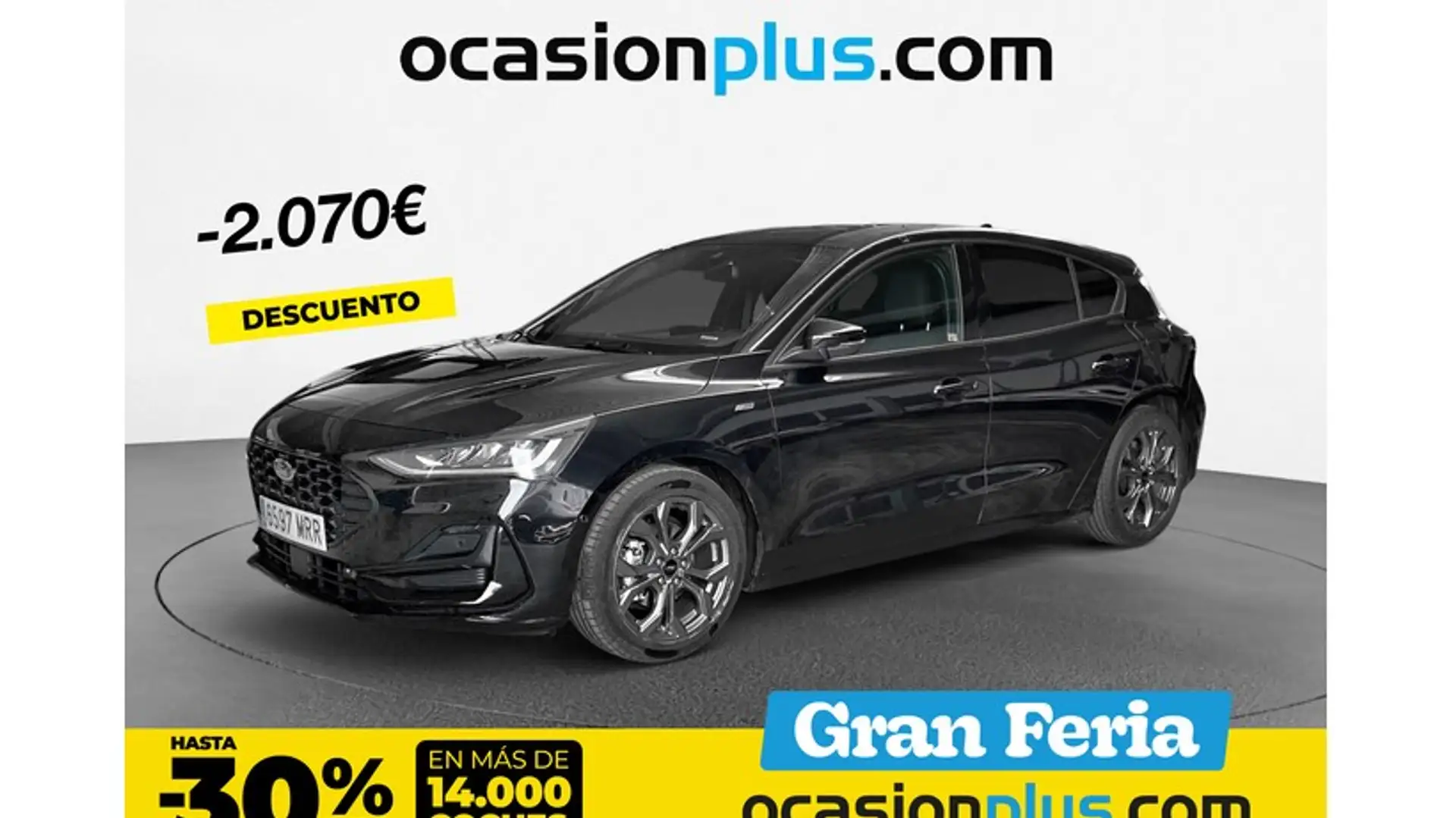 Ford Focus 1.0 Ecoboost MHEV ST-Line 155 Aut. Negro - 1
