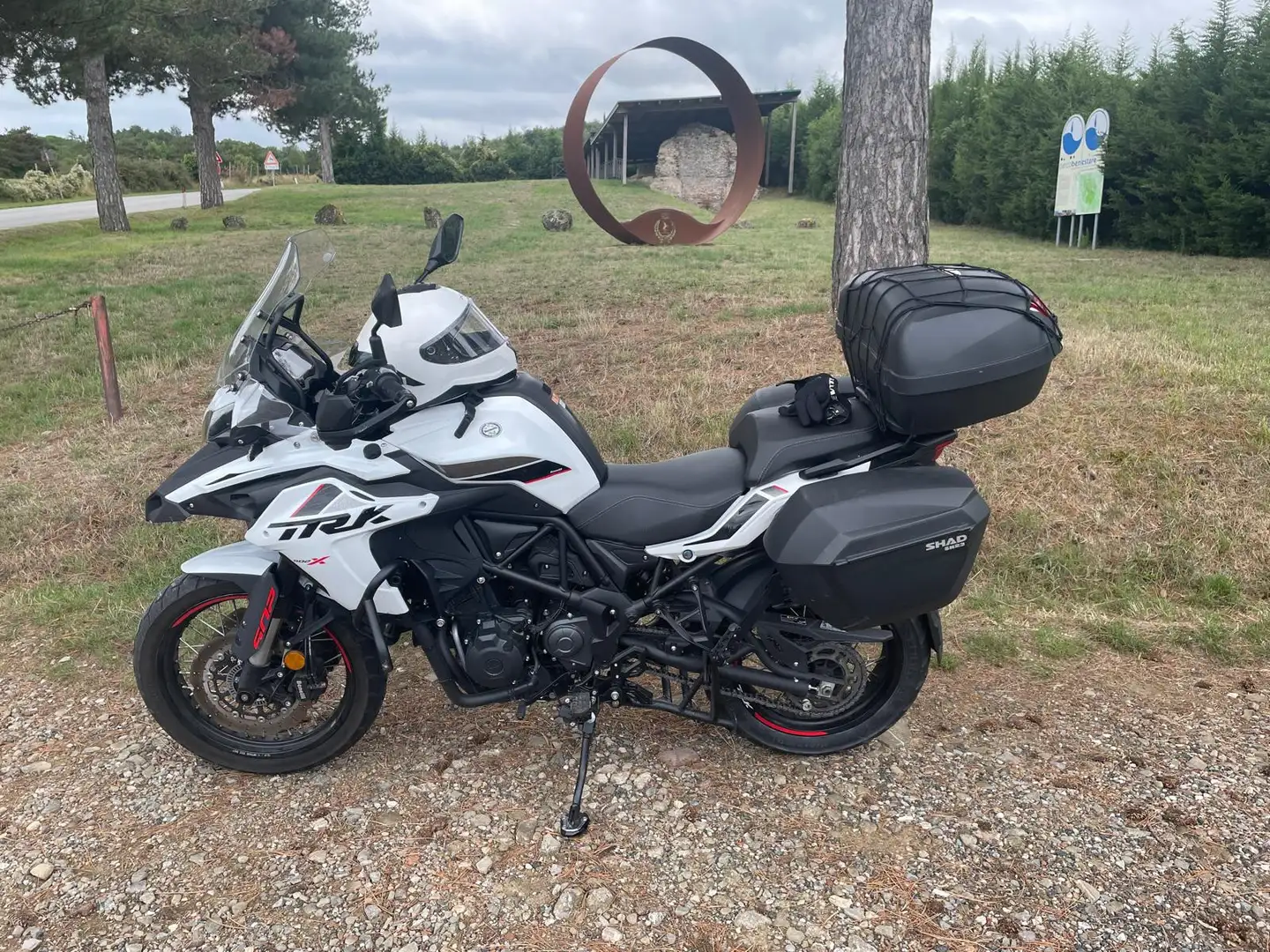 Benelli TRK 502 X Alb - 2