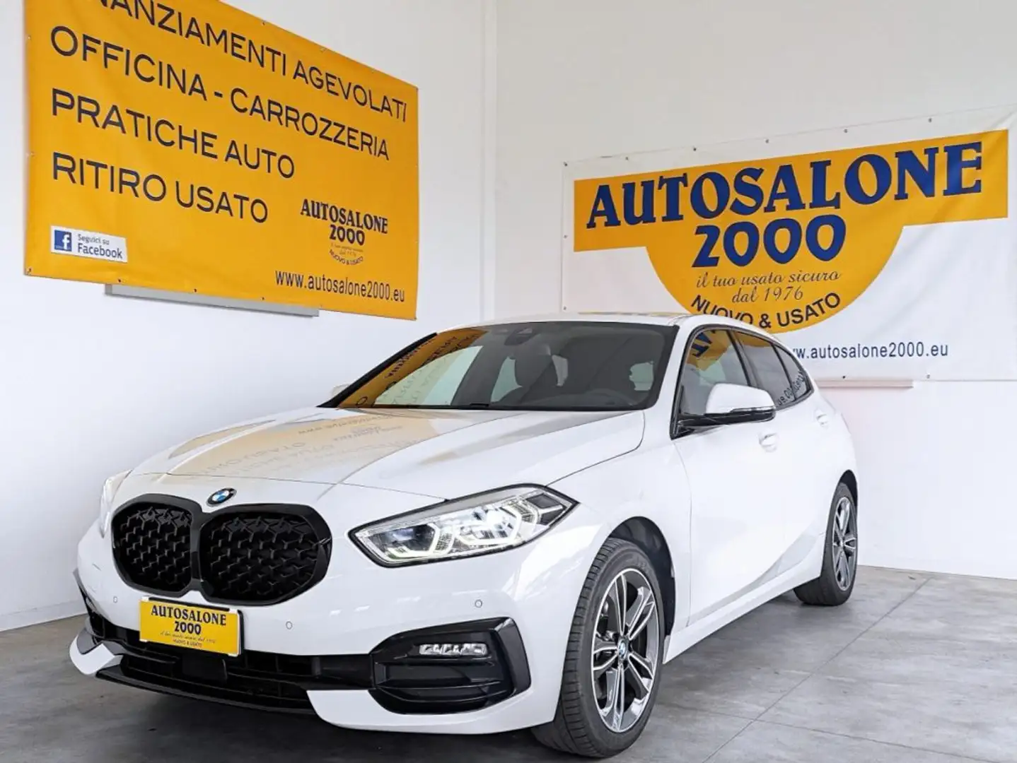 BMW 116 d 5p. Sport MSPORT interno PREZZO REALE/TAGL. BMW Bianco - 1