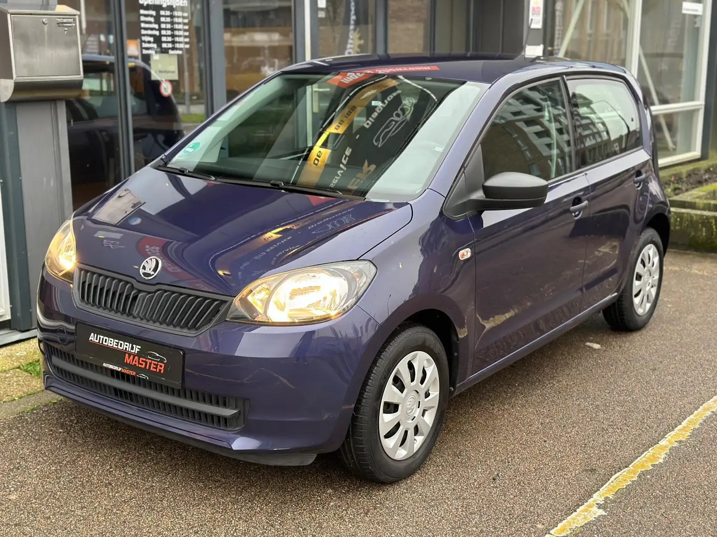 Skoda Citigo Greentech 1.0 | Airco | 2017 | 5 Deurs Blauw - 2