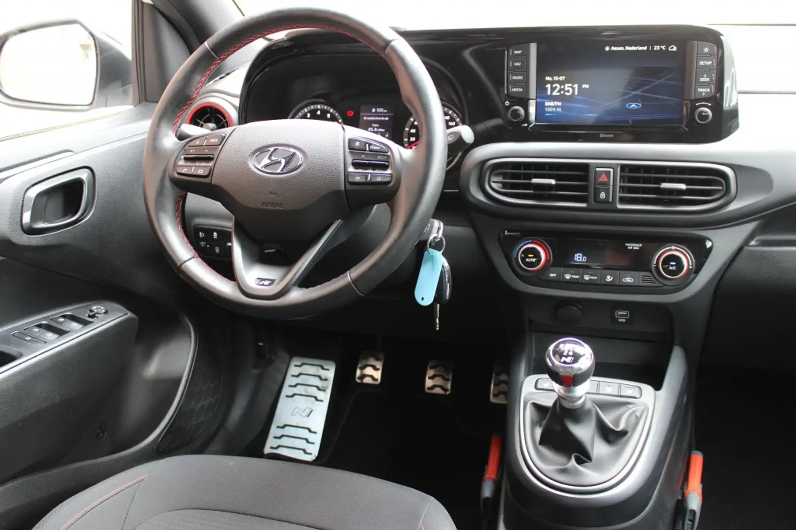 Hyundai i10 1.0 T-GDI N Line ! Navi | Stoel-/Stuurverw. | Came Blanc - 2