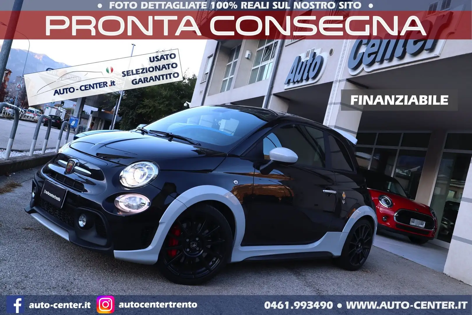 Abarth 695 70° Anniversario 1.4 T-Jet MTA 180CV Schwarz - 1