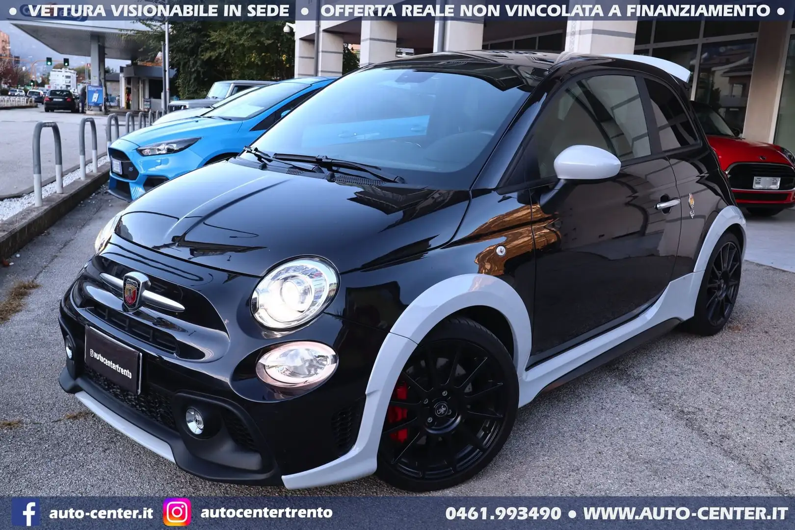 Abarth 695 70° Anniversario 1.4 T-Jet MTA 180CV Schwarz - 2
