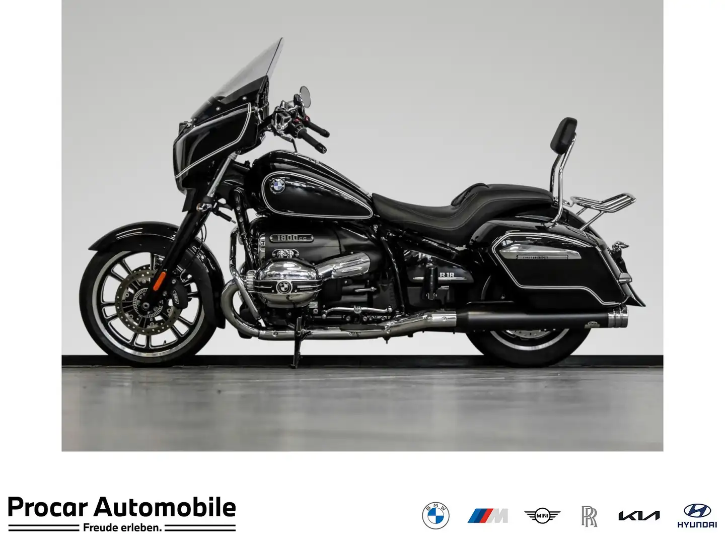 BMW R 18 B LED Sound Syst. Tempomat Sitzheiz. Alarm Nero - 1