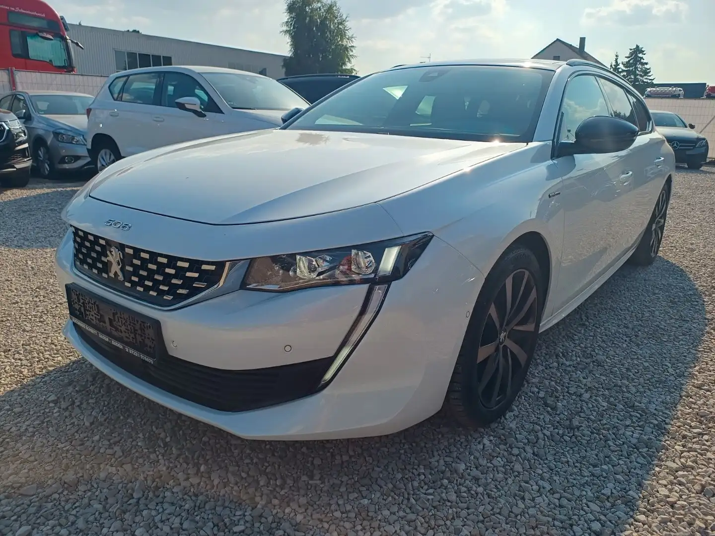Peugeot 508 SW Allure, Navi, RFK, PDC, SHZ, GT Line Weiß - 1