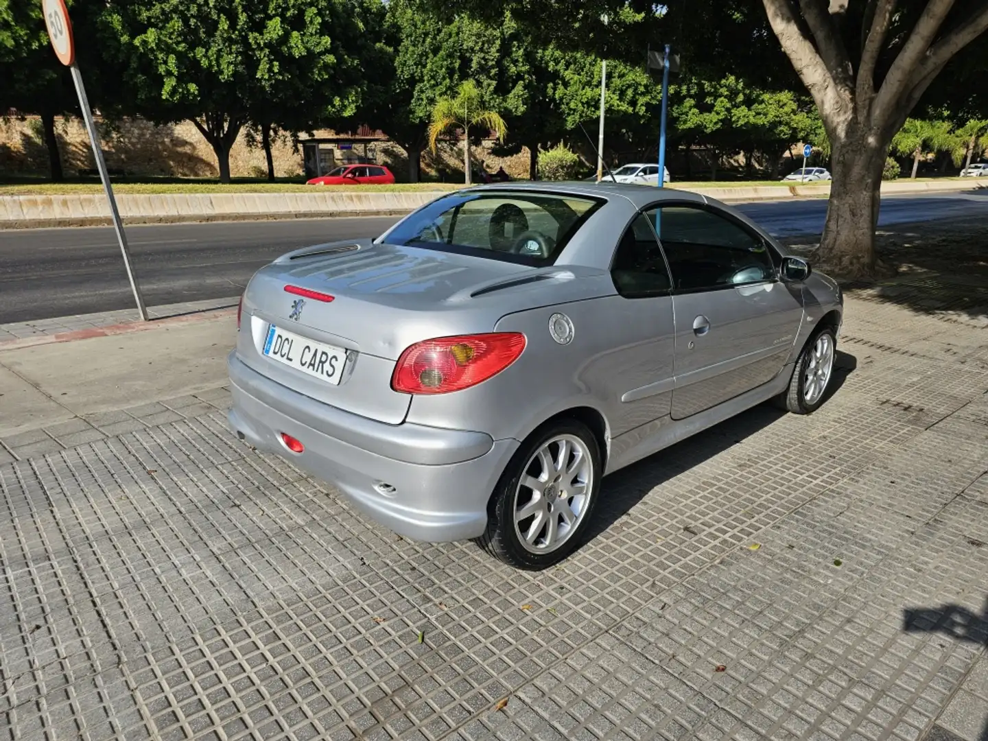 Peugeot 206 CC 1.6 Gris - 2