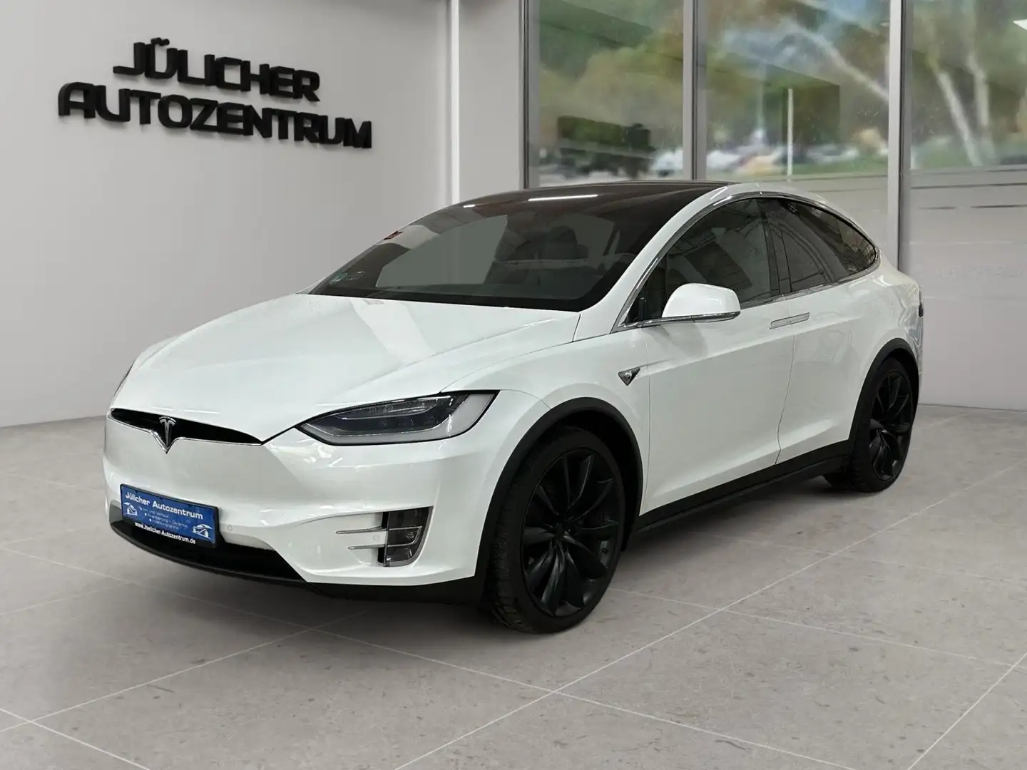 Tesla Model X 100 Dual 4WD | 1.Hand | Navi |Scheckheft Weiß - 1