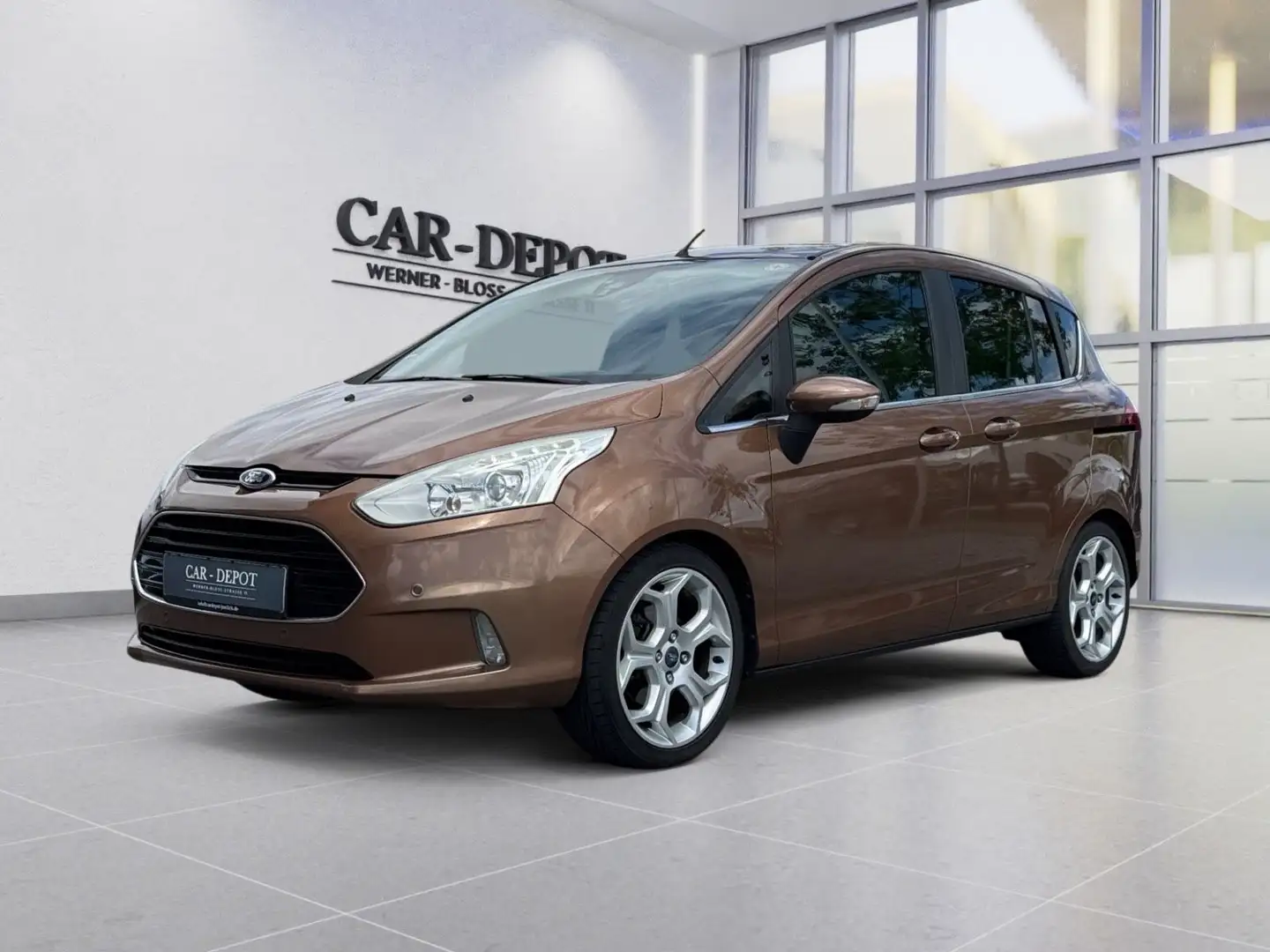 Ford B-Max B-MAX Titanium*KLIMAAUT.*PDC*BLUET.*KEYLESS*TEMP Maro - 1