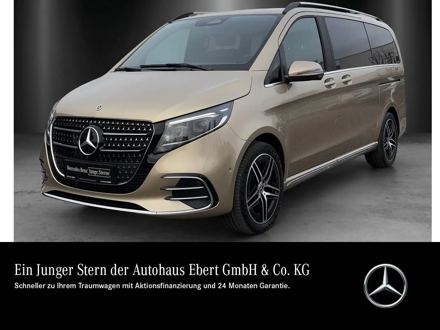 Mercedes-Benz V 300 d L 4M EXCLUSIVE AMG AIRMATIC AHK Standhzg Gold - 1