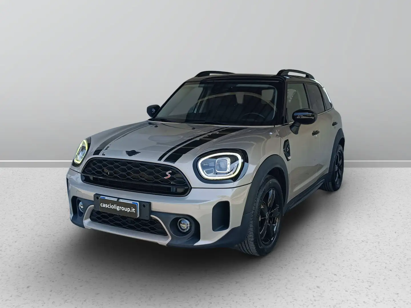 MINI Cooper SD Countryman 2.0 Cooper SD Business auto Gris - 1