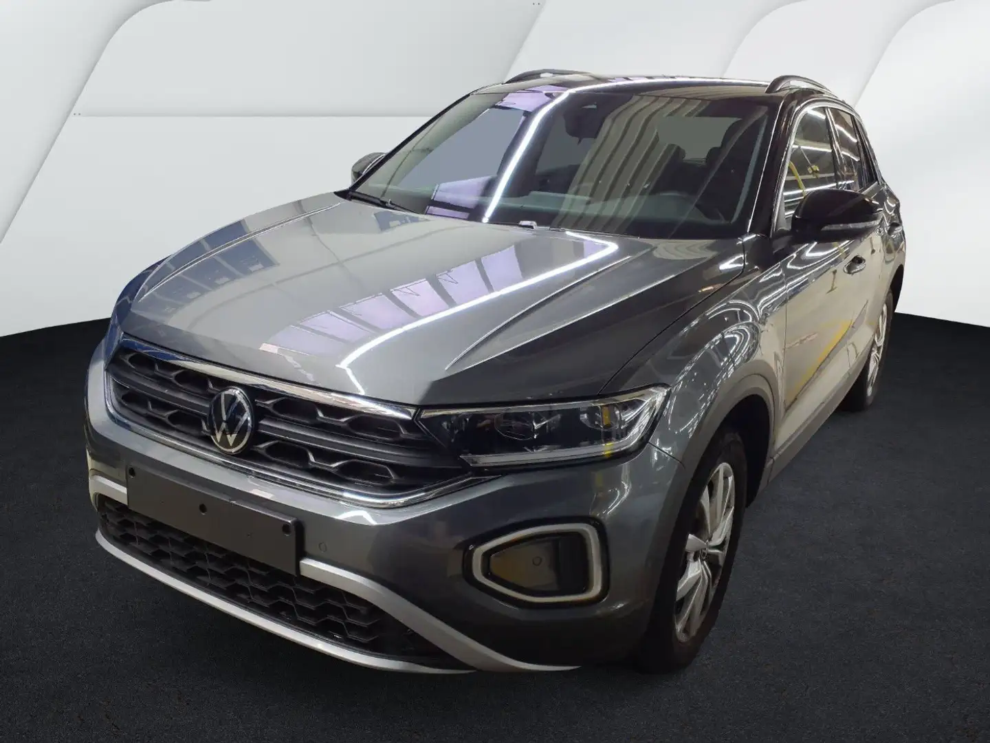 Volkswagen T-Roc GOAL 2.0TDI 150PS DSG ACC.AHK.KAMERA.NAVI+VC.LED.A Gris - 2