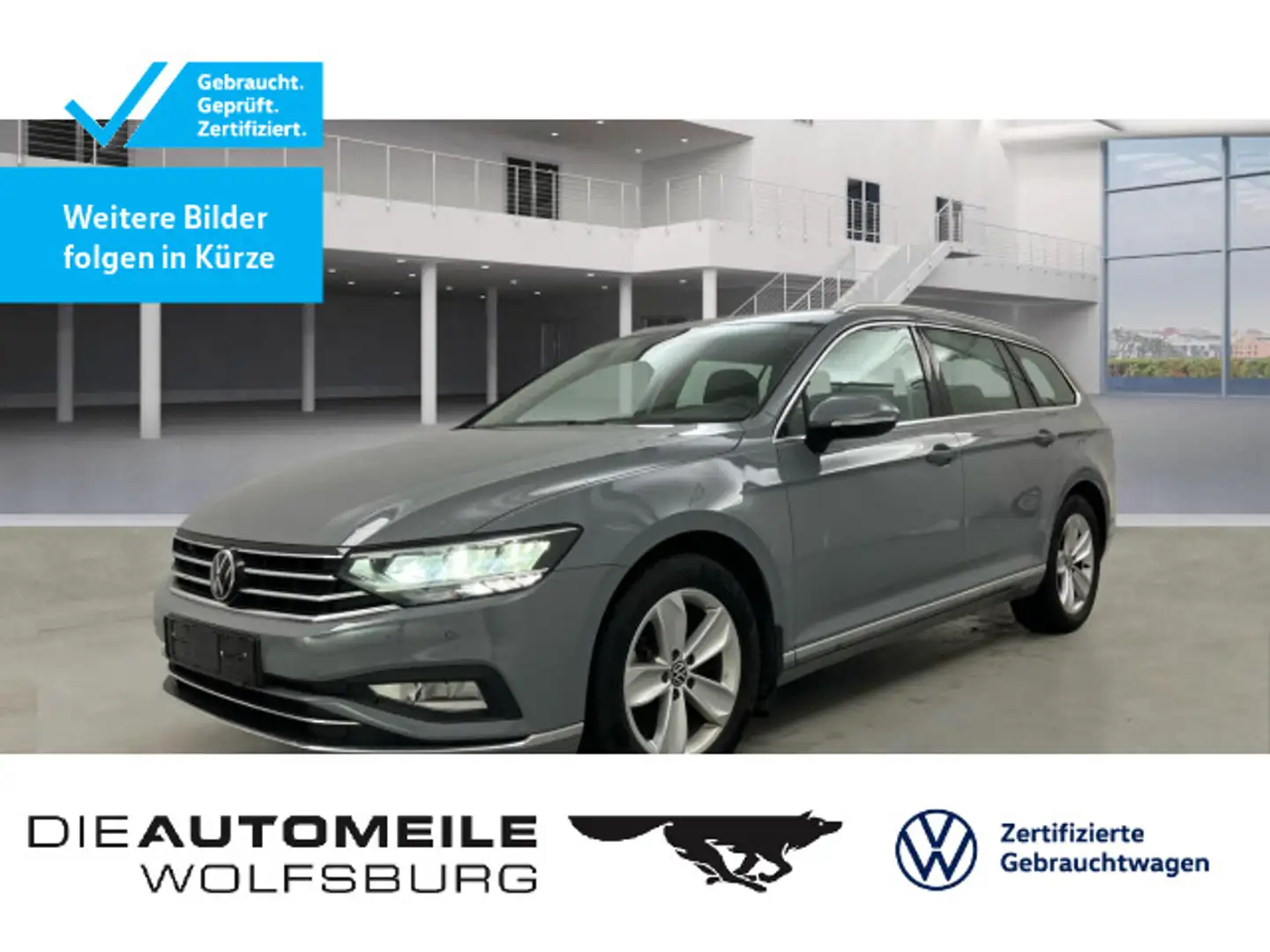 Volkswagen Passat Variant 2.0TDI 4M DSG Elegance AHK/STANDH Grau - 1