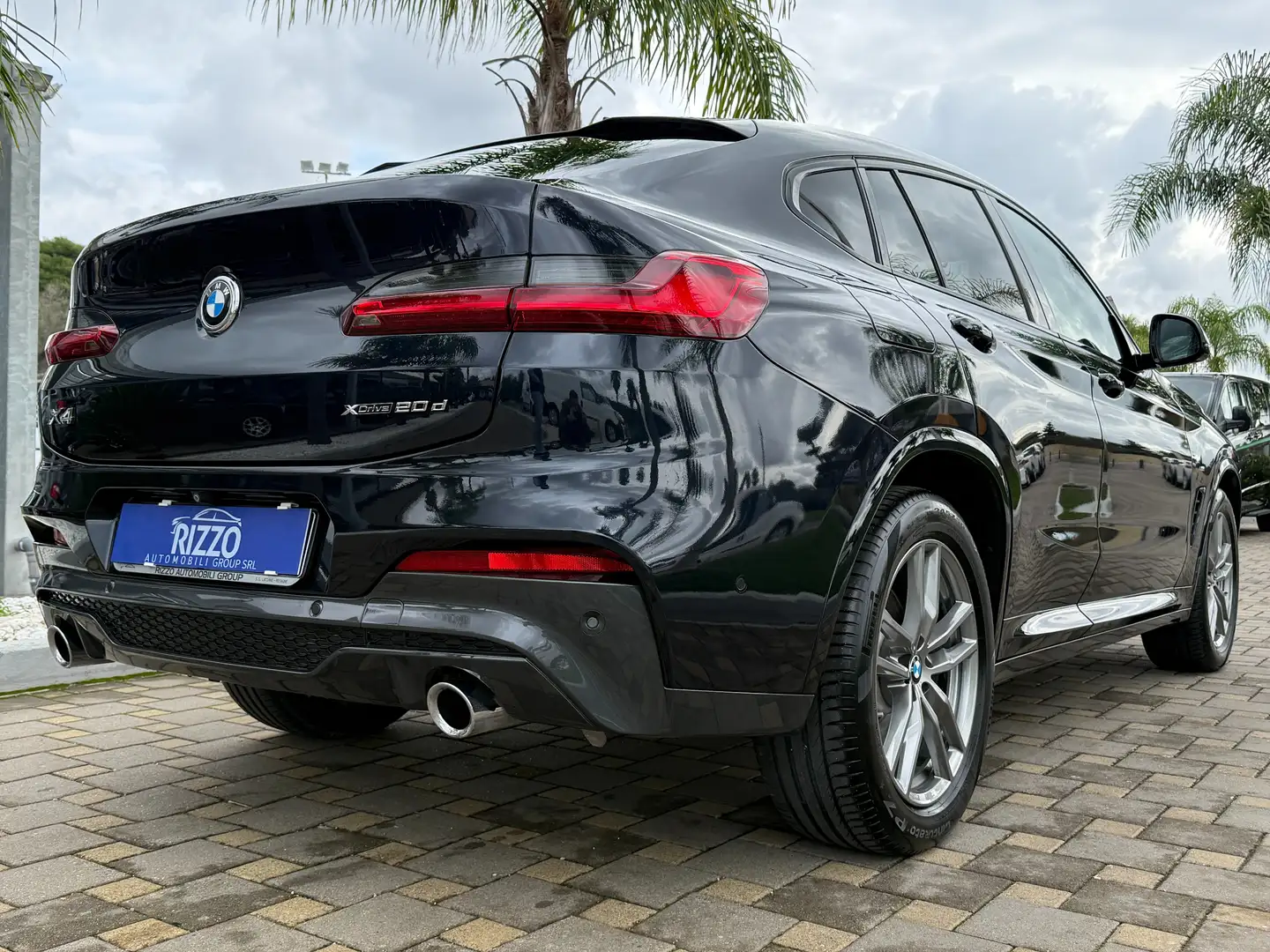 BMW X4 XDRIVE 20D M SPORT NAVI PELLE LED 12/2019 Blu/Azzurro - 2