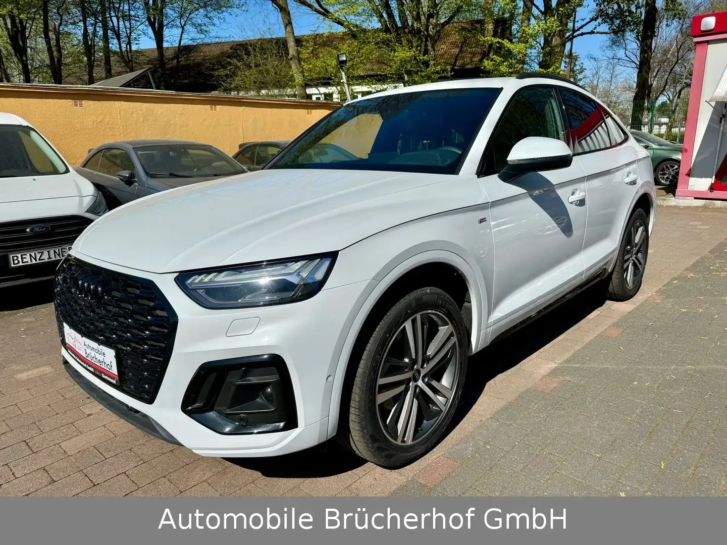 Audi Q5 Sportback 40 TDI S line Q Pano/AHK/Matrx/360° Bianco - 2