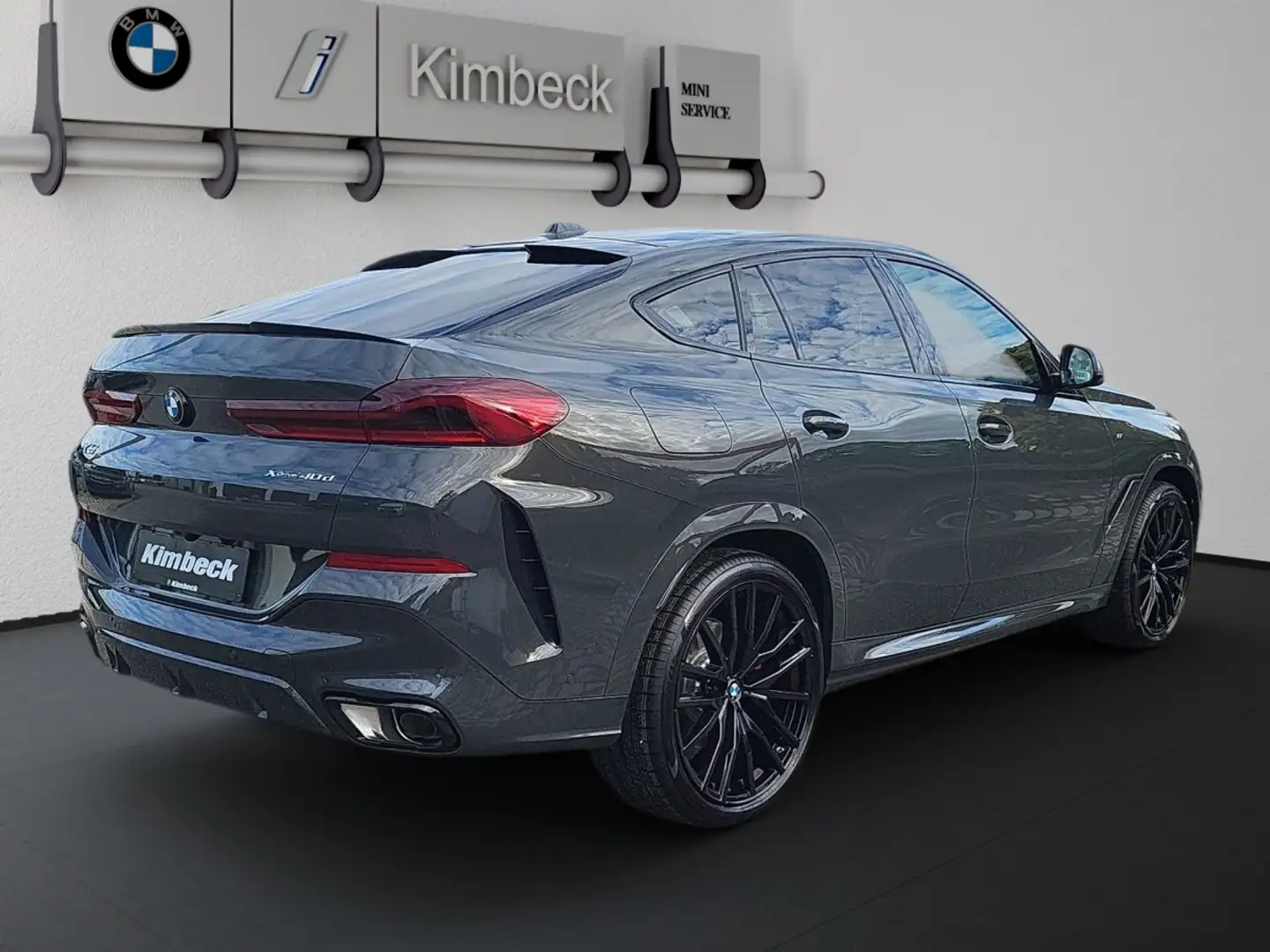 BMW X6 xDrive40d M SPORT Luftfed Sitzbelüft SoftClos Grau - 2