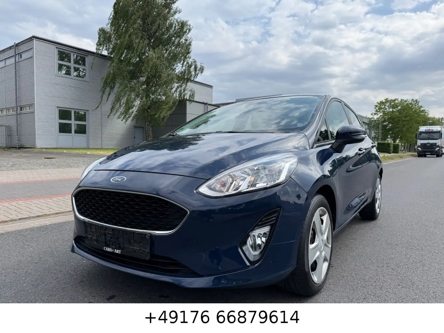 Ford Fiesta Cool & Connect Klima 1.Hand MwSt Blau - 1