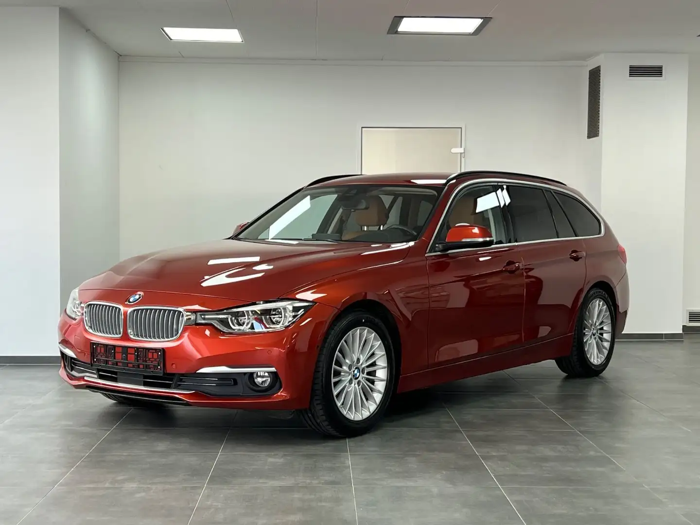 BMW 320 D EfficientDynamics Luxury/LEDER/KAM/NAVI/HUD Orange - 1