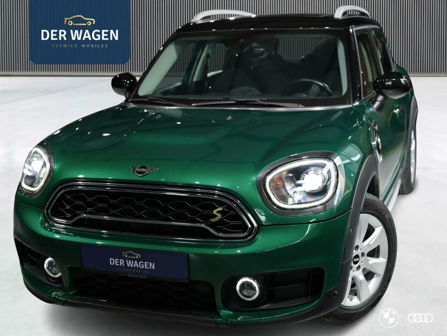 MINI Cooper S Countryman 2.0 E ALL4 PEPPER / PANODAK / ACC / CARPLAY / DAB+ Зелений - 1
