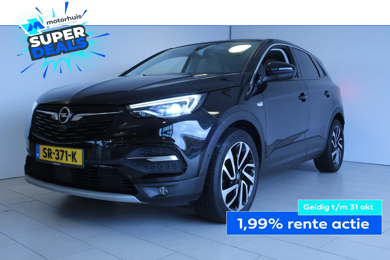 Opel Grandland X Ultimate Panoramadak 360 Camera Navi Zwart - 1