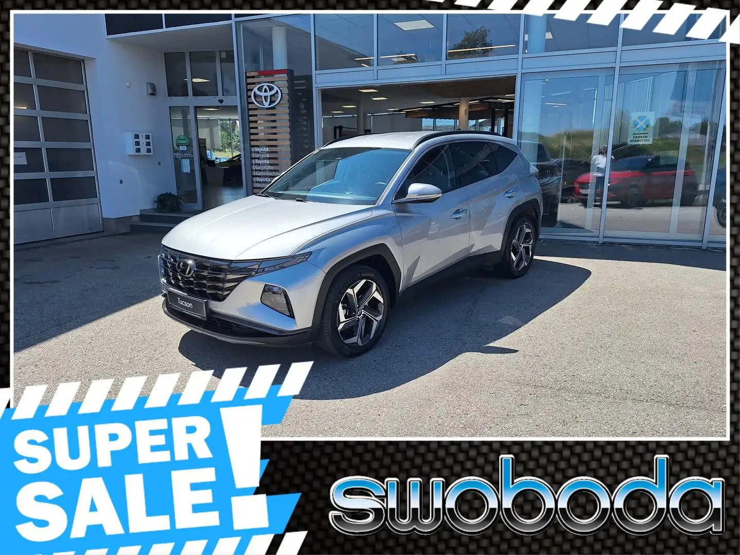 Hyundai TUCSON Tucson 1,6 T-GDI Plug-In Hybrid 4WD Trend Line Silber - 1