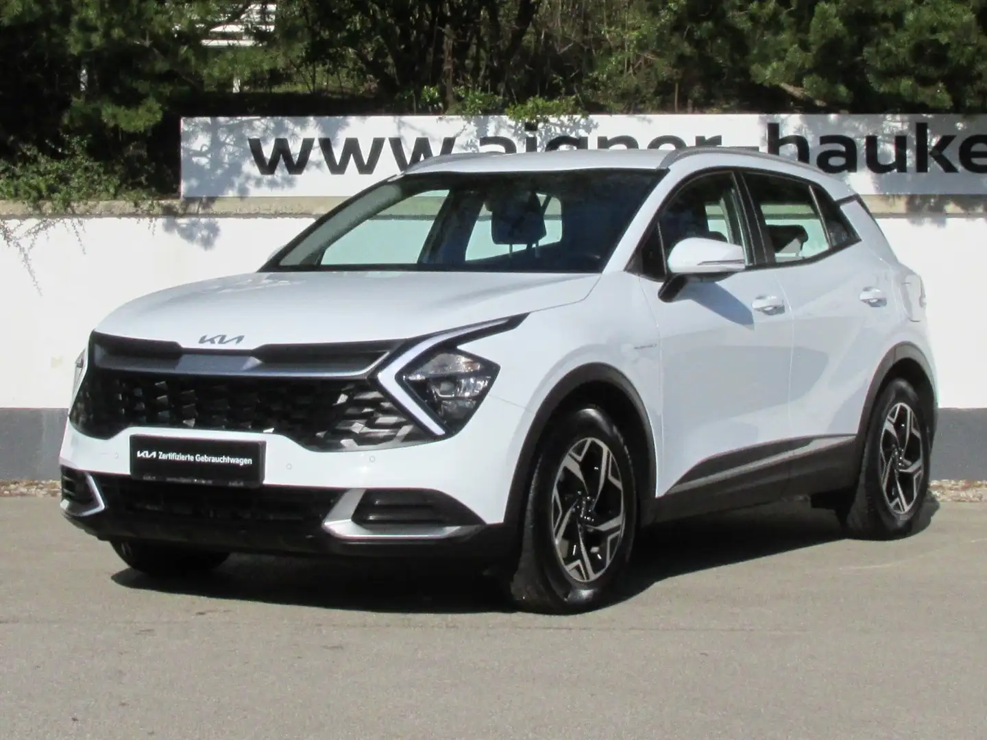 Kia Sportage 1,6 TGDI 48V DCT Silber Weiß - 1