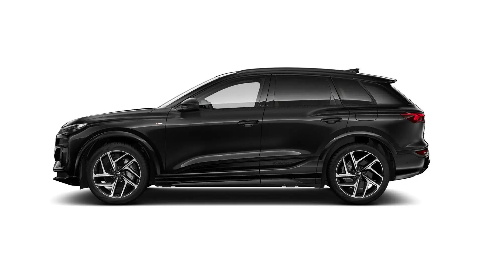 Audi Q6 e-tron quattro S line edition Nero - 2